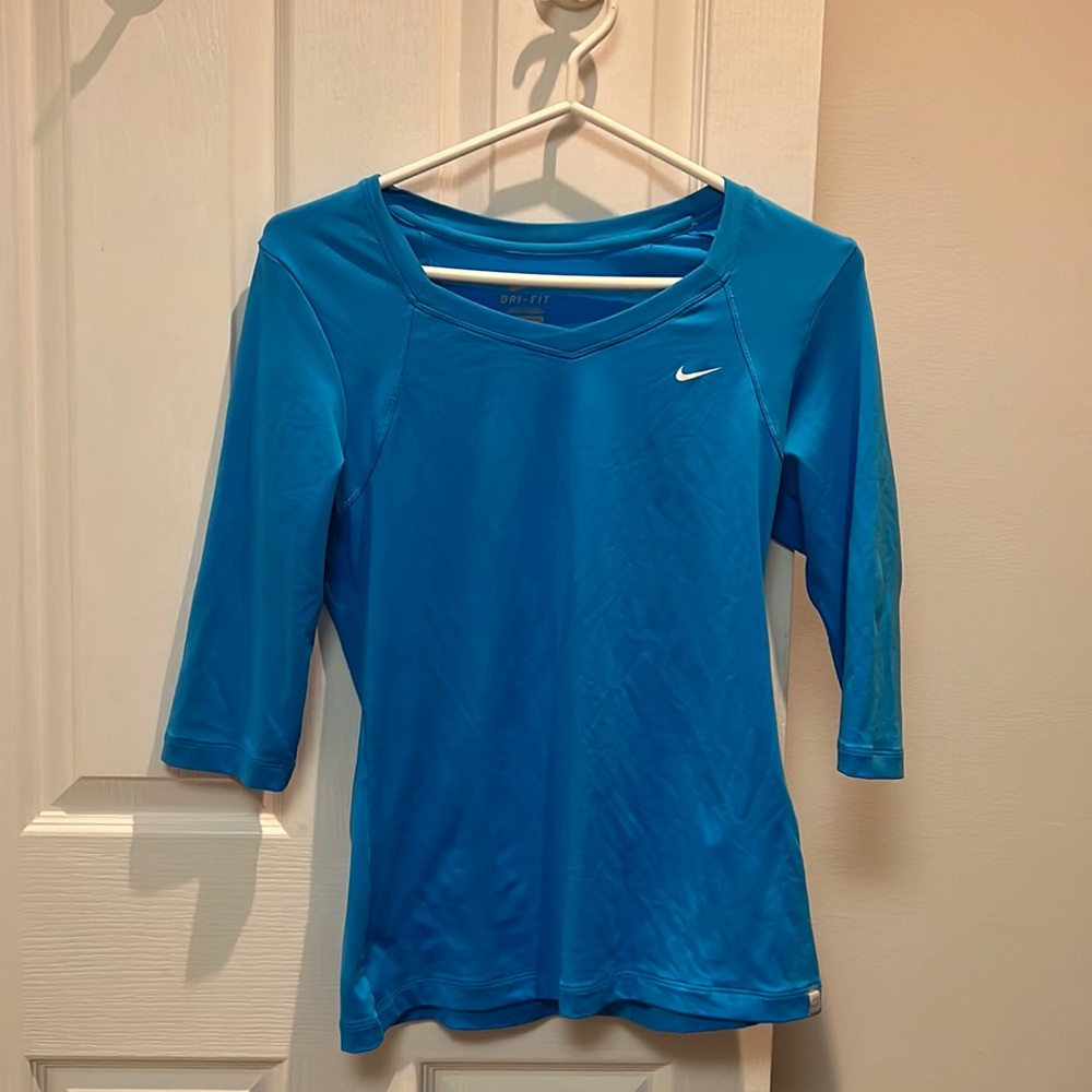 Nike Blue Drifit Top